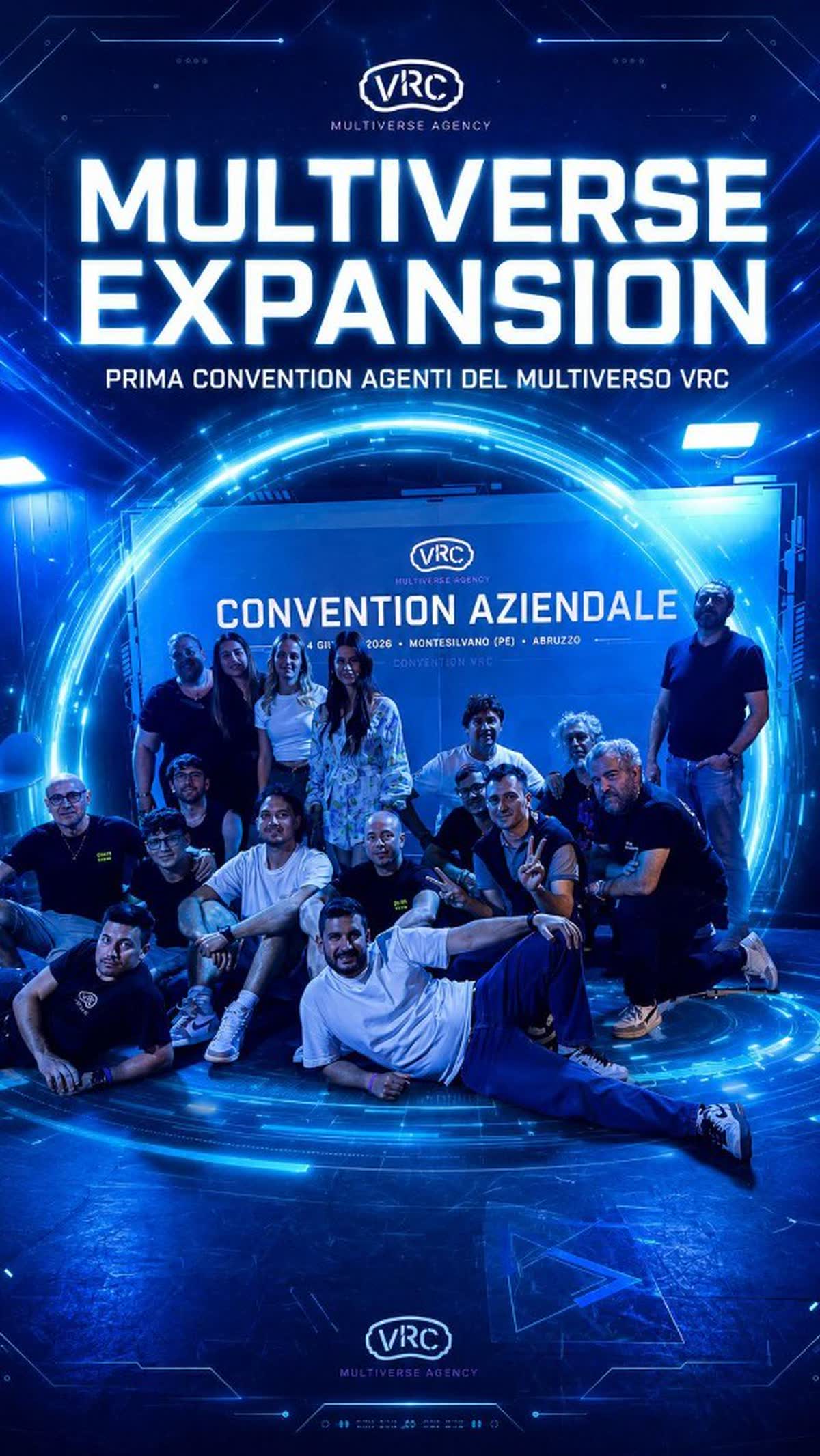 Convention e formazione Agenti del Multiverso VRC