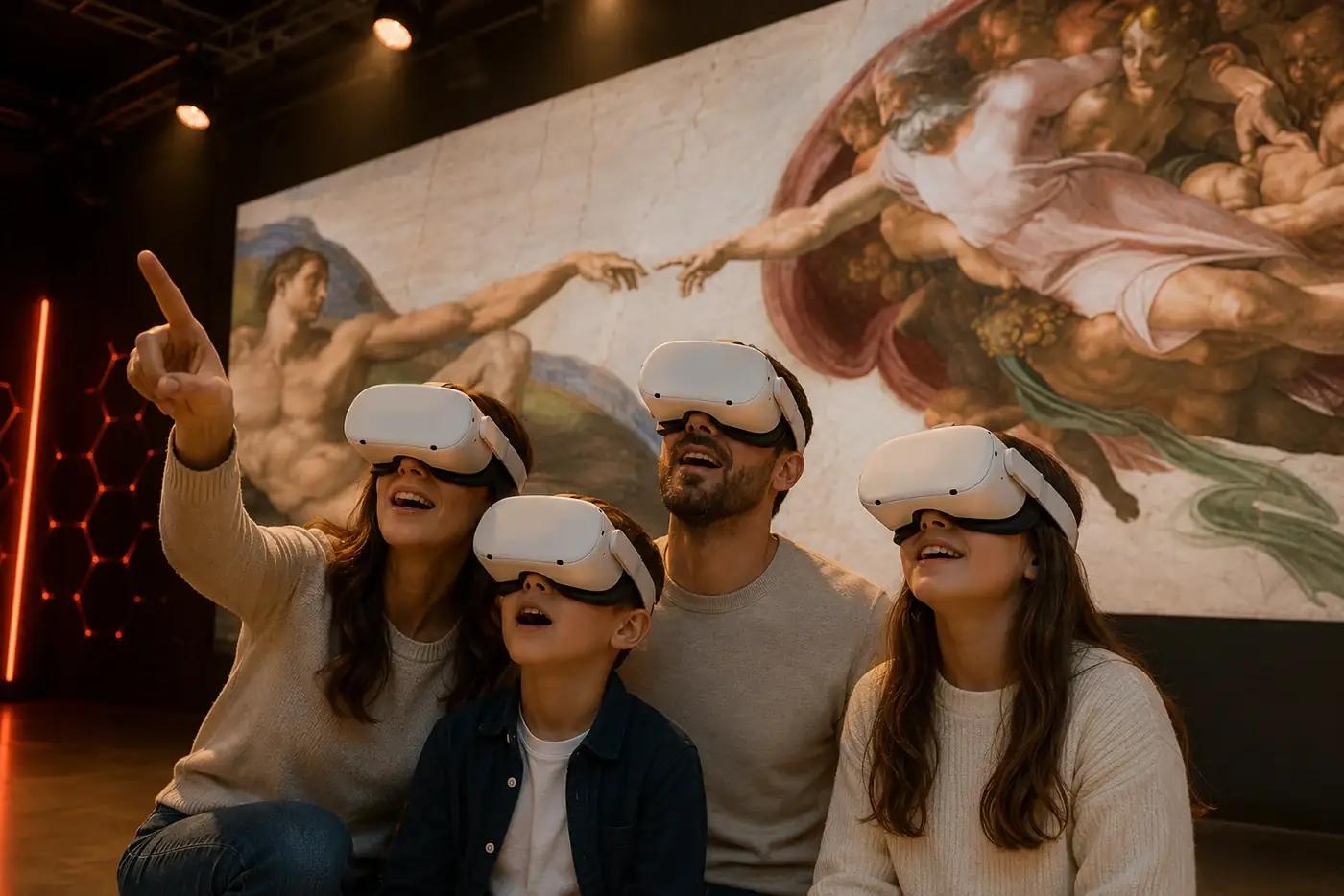 Arte immersiva / vArt in Multiverse Room — VRC Montesilvano
