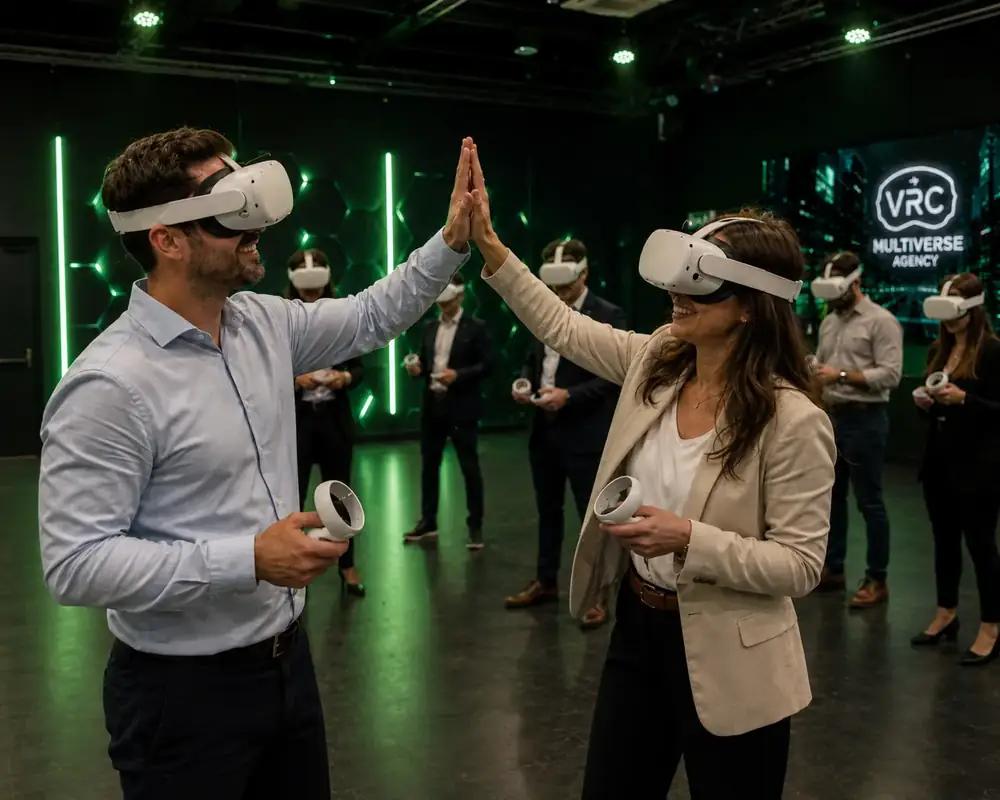 Team building corporate in Multiverse Room — VRC Montesilvano